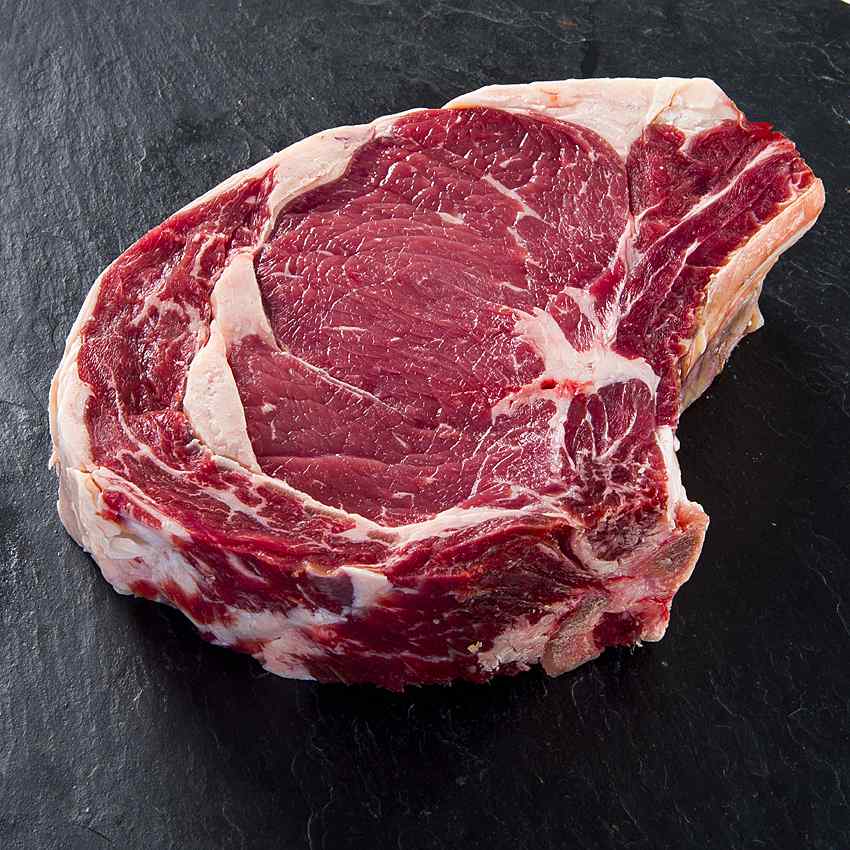 Côte de boeuf Simmental (1kg) – 4 semaines de maturation - 1 côte de 1 kg