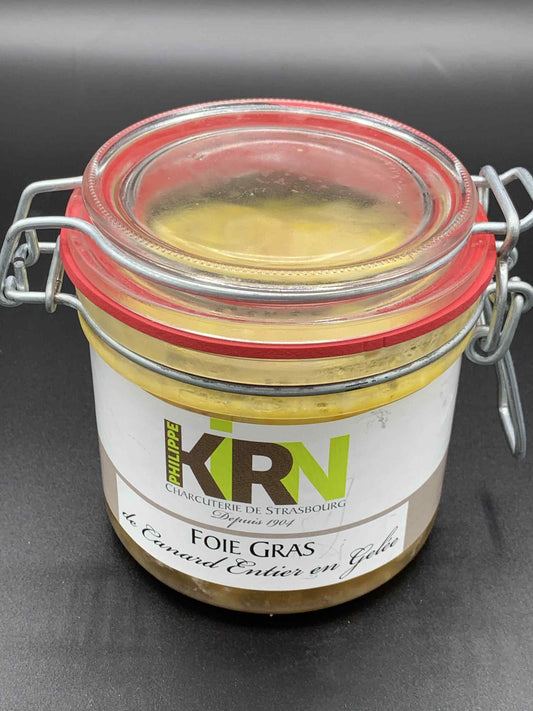 Foie gras oie 180gr entier en gelée