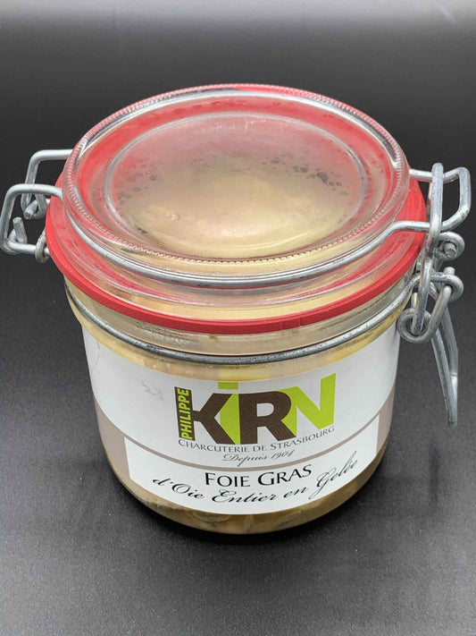 Foie gras de canard 120gr entier en gelée