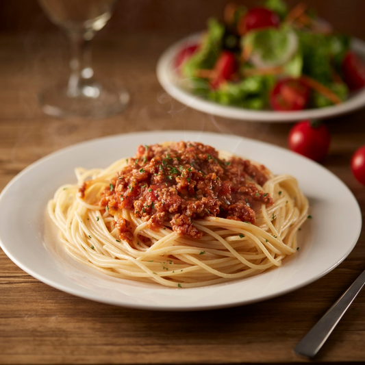 Plat du Lundi 13/10 - Spaghetti bolognaise